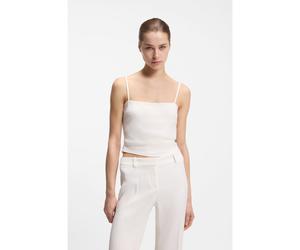 HUGO Top palabra de honor fruncido con tirantes - StyleCabivea, 50559167 Natural 40