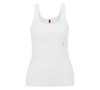 HUGO Twin Vest Camiseta Sin Mangas, White100, L (Pack de 2) para Mujer