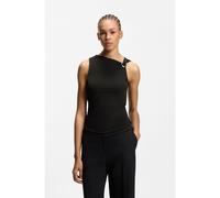 HUGO Top sin mangas con detalle de hebilla con logo - StyleDastasy, 50555782 Negro XXL