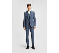 HUGO Traje con chaleco extra slim fit con microestructura - StyleArti/Hesten242V1X, 50538332 Azul oscuro 52
