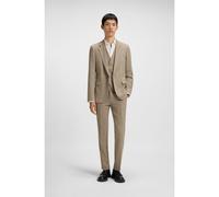 HUGO Traje con chaleco extra slim fit con microestructura - StyleArti/Hesten242V1X, 50538332 Marrón claro 44
