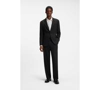 HUGO Traje de dos piezas de corte moderno en sarga elástica - StyleKarlo-Flips251X, 50549657 Negro 52