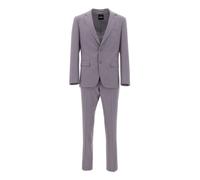 BOSS Traje slim fit de dos piezas en tejido con microestampado - StyleH-Huge-2Pcs-253, 50561834 Lila 46
