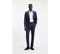 HUGO Traje extra slim fit de dos piezas en sarga de lino - StyleArti-Hesten263F1, 50574803 Azul oscuro 54