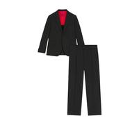 HUGO Traje de dos piezas de corte moderno en sarga elástica - StyleKarlo-Flips251X, 50549657 Negro 54