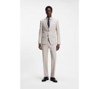 HUGO Traje slim fit de dos piezas en paño elástico lavable a máquina - StyleHenry-Getlin253X, 50574743 Gris claro 48