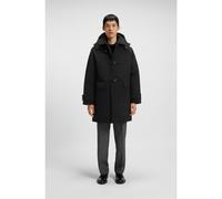 HUGO Trenca acolchado repelente al agua en tejido negro intenso - StyleMever2541, 50546225 Negro S