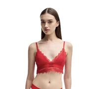 HUGO Triangle Padded Lace Triángulo, Bright Red621, M para Mujer