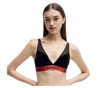 HUGO Triangle S. Velvet Triángulo, Black2, L para Mujer