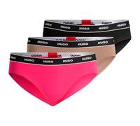 HUGO Triplet Brief Stripe 10240727 Breve, 999Assorted Pre-Pack, M 3 para Mujer