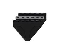 HUGO Braga 'TRIPLET BRIEF STRIPE' rojo / negro / blanco, Talla XS