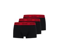 HUGO TRUNK TRIPLET PACK Tronco para Hombre, Negro, XL