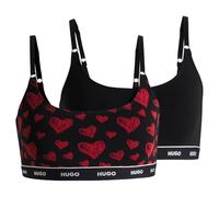 HUGO Twin Bralette Design, Open Miscellaneous998, M Mujeres