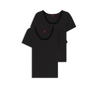 Hugo Twin T-Shirt RN Ropa Interior_Camiseta Mujer (Pack de 2)