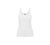 HUGO Twin Vest 10240727 01 Chaleco, 121Open White, L (Pack de 2) para Mujer