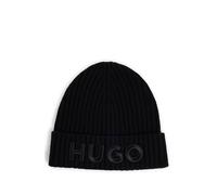 HUGO Unisex-X565-7, Gorro Hombre, Black,