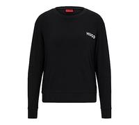 HUGO Camiseta para dormir 'Unite' negro / blanco, Talla L