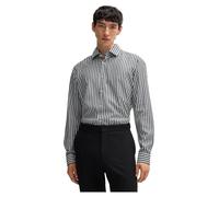 HUGO Valerio Camisa, Black1, 40 para Hombre