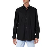 HUGO Valerio Camisa, Black1, 40 para Hombre