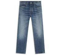 Hugo Vaqueros Jonah de Corte Regular para Hombre de algodón Lavado a la Piedra, Color Azul, 424 Azul Medio, 29W / 32L