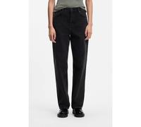 HUGO Vaqueros loose fit de algodón negro con pernera ancha - StyleLeni_S_B, 50567305 Negro 25/32