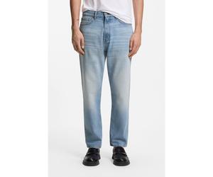 HUGO Vaqueros relaxed tapered fit de denim azul luminoso - StyleHUGO 838, 50560264 Celeste 30/32