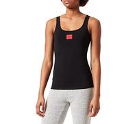 HUGO Vest Red Label Camiseta sin Mangas, Black1, S para Mujer