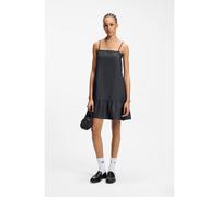HUGO Vestido con tirantes finos en denim de algodón - StyleKabati-1_B, 50559414 Azul oscuro 40