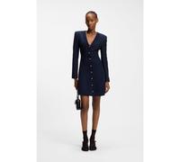 HUGO Vestido de bou on botones dorados - StyleKanegi-1, 50553543 Azul oscuro 40