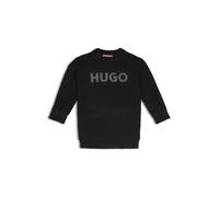 HUGO Vestido de punto para niños con logo tachonado - StyleG00235/09B14A, G00235 Negro 114