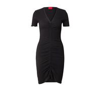HUGO Vestido de punto 'Slisery' negro, Talla L