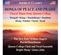 Hugo Weisgall Songs of Peace and Praise (CD) Album (Importación USA)