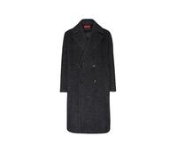 HUGO Abrigo en mezcla de alpaca y lana virgen con textura - StyleMilas2642, 50570366 Negro XL