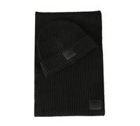 Hugo Zago Bufanda 182 cm Caja de regalo negro