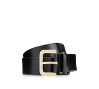 Hugo Cinturón Zana de cuero 70 cm negro