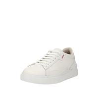 Hugo Blake Tenn - Zapatillas de Piel para Hombre con Logotipo en el Lateral, Blanco, 43 EU