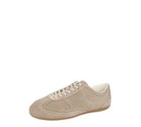 HUGO Deportivas de ante con logo apilado - StyleMystie_Lowp_sd, 50563530 Marrón claro 40