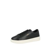 HUGO Deportivas de piel de napa con logo en tono dorado - StyleNeston_tenn_lt, 50563554 Negro 42