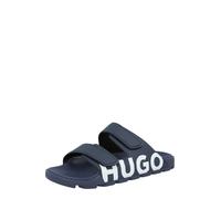 HUGO Zapatos abiertos 'Evander' azul oscuro / blanco 45 azul oscuro / blanco