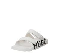 HUGO Zapatos abiertos 'Evander' negro / blanco 42 negro / blanco