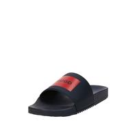 HUGO Zapatos abiertos 'Timein' marino / rojo / negro 46 EUR