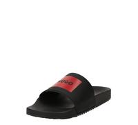 HUGO Zapatos abiertos 'Timein' rojo / negro 45 EUR