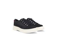 HUGO Zapatos Derby de ante con ribetes de lona - StyleUrian_derb_sdny, 50557716 Negro 44