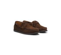 HUGO Zapatos náuticos de ante combinado - StyleDarcy_boat_hrysd, 50568851 Marrón 42