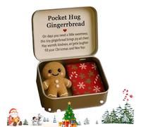 Hugs for Friends - Mini Keepsake Doll Hug Card, Emotional Gift for Appreciation, Thoughtful Design with Good Luck Wishes, Easy Give Feature, Sentimental Gift Tool, Accessory for Birthday & Holiday 2.3