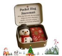 Hugs for Friends - Mini Keepsake Doll Hug Card, Emotional Gift for Appreciation, Thoughtful Design with Good Luck Wishes, Easy Give Feature, Sentimental Gift Tool, Accessory for Birthday & Holiday 2.3