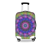 HUGS IDEA Cubierta antipolvo para maleta de 18 a 30 pulgadas, Colorido 13, L (26"-30" cover)