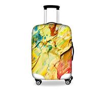 HUGS IDEA Cubierta antipolvo para maleta de 18 a 30 pulgadas, Colorido 2, S (18"-22" cover)