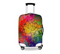 HUGS IDEA Cubierta antipolvo para maleta de 18 a 30 pulgadas, Colorido 7, L (26"-30" cover)