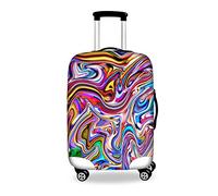 HUGS IDEA Cubierta antipolvo para maleta de 18 a 30 pulgadas, Colorido 9, S (18"-22" cover)